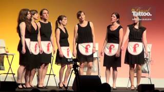 Basel Tattoo Helferfest 2014 09 26 Six Chicks 7 Baselbieter Lied [upl. by Naerad]