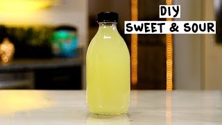 DIY Sweet and Sour  Tipsy Bartender [upl. by Yramliw]