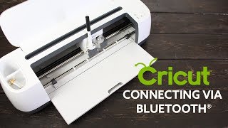 CRICUT CONNECTING VIA BLUETOOTH® WIRELESS TECHNOLOGY [upl. by Rahcir]