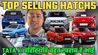 Top 12 Best Selling Hatchbacks For August 2024Best Selling Hatchbacks For August Month [upl. by Genisia]