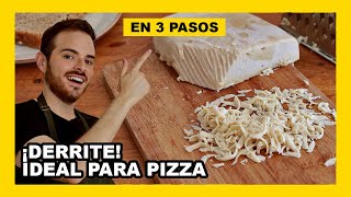 🔶 Como hacer QUESO MOZZARELLA VEGANO receta fácil [upl. by Milda]