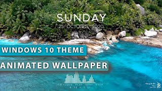 Make Windows Look Better  Rainmeter Windows 10  Animated Wallpaper  Lively [upl. by Dovev974]