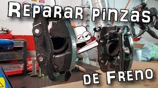 REPARAR y PINTAR las PINZAS DE FRENO con kit Foliatec  🔧 SWAP Peugeot205RFS  15 [upl. by Opaline]