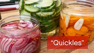 How to QuickPickle Veggies – Its Easy AF [upl. by Leirbma]