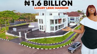 Inside a ₦16 Billion 940000 Luxury Mansion in Lekki  Ultimate Dream Home Tour [upl. by Evets]