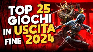 TOP 25 GIOCHI in USCITA fine 2024 [upl. by Lenny]