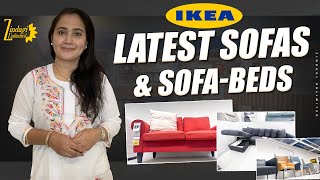 Latest Sofa Sets amp SofacumBeds with prices  IKEA Hyderabad  Zindagi Unlimited Telugu Vlogs [upl. by Acinoda960]