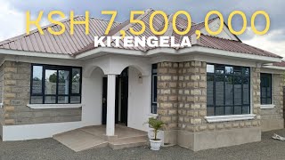 Inside Ksh7500000 3Bedroom luxurious property villa housetour in kitengela realestate [upl. by Erlin790]