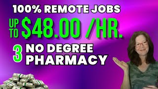 Hiring Now  Remote PHARMACY Jobs  NO DEGREE Needed   Remote Jobs 2023  USA [upl. by Estel970]