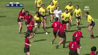 TOP 4 SEMIFINAL HIGHLIGHTS  Manukura v Auckland Girls Grammar 2022 [upl. by Naicul]