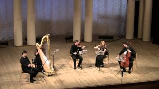 Jean Françaix Quintet №1 for flute string trio amp harp [upl. by Arleta467]