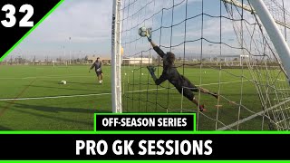 Calculated Footwork  Diving  Goalkeeper Training  Ep7 OffSeason Series  Pro GK [upl. by Nylirem21]