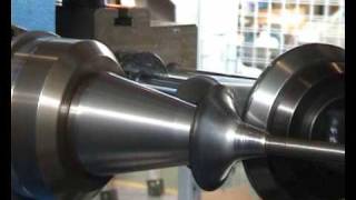 Metal spinning and Flow forming lathe DENN model ZENN 80 CNC [upl. by Matteo]