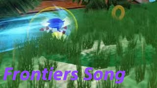 Roblox Sonic Reboosted Frontiers Song [upl. by Llewkcor]