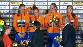 Brilliant Bol grabs gold for Dutch 4x400m relays [upl. by Pulling]