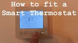 How to fit and upgrade to a Smart Room Thermostat [upl. by Thackeray]