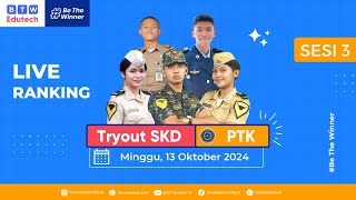 LIVE RANKING TRYOUT CATSKD PTK  SESI 3 [upl. by Stephania268]