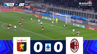 GenoaMilan 00  Lega Serie A 202425  Highlights della Partita [upl. by Gratiana]