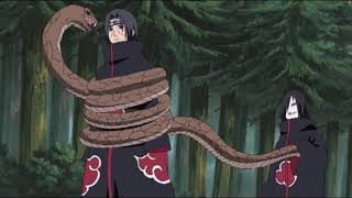 ⭕️ Itachi puts Orochimaru in a Genjutsu with a Single Glance Tsukuyomi ⭕️ [upl. by Haron]