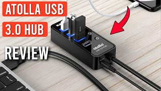 Atolla USB 30 Hub Review Expand Your Connectivity 2023 [upl. by Ssilb]