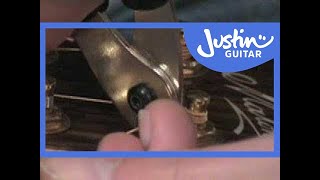 Change Acoustic Guitar Strings 2of2 Guitar Lesson How to play [upl. by Ahcsas329]