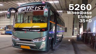 Luxurious Passenger Bus 35 Seater  AC  2X2 Seater  Rex Coaches  RPCIL [upl. by Ardekal]