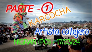 Parte 1 KARCOCHA en Playa América  Nigrán Galicia 170324 [upl. by Weinhardt]