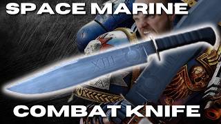 Warhammer 40k Combat Knife  Space Marine 2 [upl. by Deedahs]