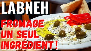 Fromage maison FACILE un seul ingrédient Sans présure ni ferment  Labneh [upl. by Goldfarb]