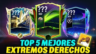 TOP 5 MEJORES EXTREMOS DERECHOS CAROS y BARATOS MITAD DE TEMPORADA  FIFA 22 MOBILE [upl. by Anayaran]