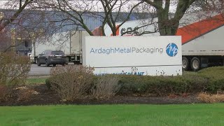 Ardagh Metal Packaging in Whitehouse at risk of closing could leave over 100 workers without jobs [upl. by Oel320]