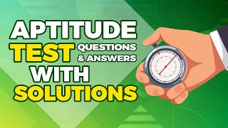 How to Pass Aptitude Test Questions with Answers and Solutions [upl. by Tamanaha]