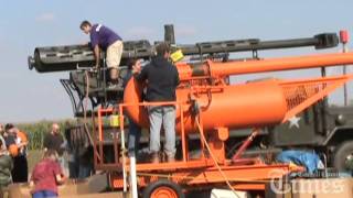 Pumpkin Chunkin in Thurmont [upl. by Aleik]