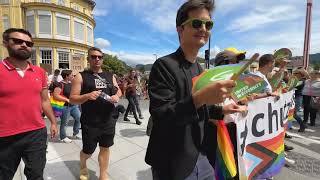 PrideParade in Bad Ischl vom 15062024 [upl. by Karlyn462]