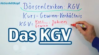 Das KGV  KursGewinnVerhältnis  AktienmitKopfde [upl. by Maziar]