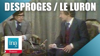 Pierre Desproges et Thierry Le Luron  quotEntretien au coin du feuquot  Archive INA [upl. by Camille]