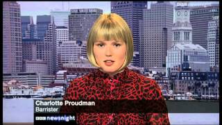 Charlotte Proudman breaks her silence on Newsnight [upl. by Ginder]