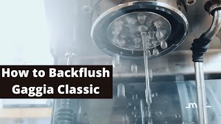 How to Backflush your Gaggia Classic Pro amp Other Espresso Machines [upl. by Oliric]