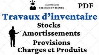 Provisions des Créances  Exercice Corrigé Travaux d’inventaire [upl. by Akimrehs]