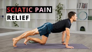 Relieve Sciatic Pain – 10Min AtHome Flow [upl. by Suivatco]