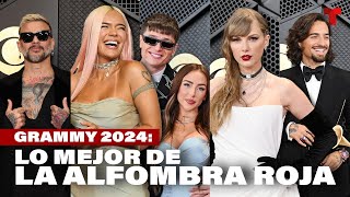 Revive lo mejor de la alfombra de los Premios GRAMMYs 2024 [upl. by Anirrok]