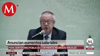 Gobierno anuncia aumentos salariales para servidores públicos [upl. by Riek340]