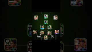 Best formation for Possession game style 🔥 effotball goat messi konami viralshorts ronaldo [upl. by Ailecara248]