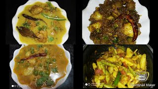 NO GARLIC NO ONION  4 DIFFERENT TYPES OF RECIPES  URMILA KITCHEN [upl. by Devin]