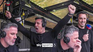 EXTENDED Carra and Neville Comms Cam during Manchester United 22 Liverpool 🎥 [upl. by Sadella]