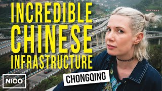 Chinas 3D City  Chongqings Incredible Infrastructure 含中文字幕 [upl. by Ariane]