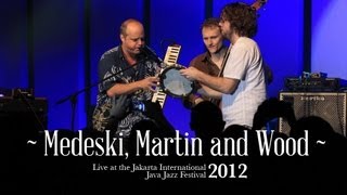 Medeski Martin amp Wood quotI Wanna Ride Youquot live at Java Jazz Festival 2012 [upl. by Swithbart]