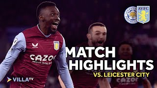 UNREAL BERTY 🔥🔥🔥  MATCH HIGHLIGHTS  Leicester City 12 Aston Villa [upl. by Marinelli]