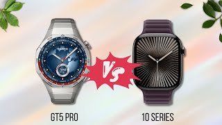 Huawei Watch GT 5 Pro vs Apple Watch Series 10 Android vs iOS [upl. by Laurinda]