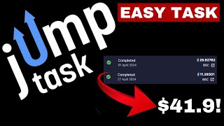 JumpTask  JumpTask Review  JumpTask Bonus Code 2024 JUMPTOKEN [upl. by Siravart]